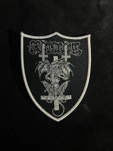 Groteske Schild gewebter Aufnäher PTPP offizieller silberner Rand - Bild 1 von 2