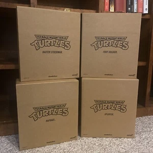 NEW Super 7 TMNT Ultimates Complete Wave 1 Action Figure Set - 4 Total NIB Ver 2 - Picture 1 of 9