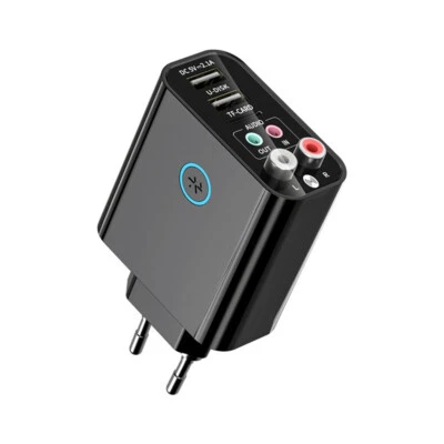 adattatore bluetooth 5.0 ricevitore trasmettitore aux wireless tv pc smartphone  - Immagine 1 di 4