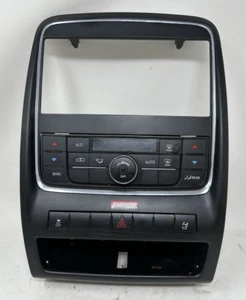 2011-2013 DODGE DURANGO Climate Control w/ Radio Bezel Black OEM - Picture 1 of 10