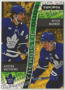 2023-24 Synergy Synergistic Duos Star Star Gold Auston Matthews Mitch Marner 149 - Picture 1 of 2