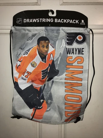 drawstring backpack wayne simmons NHL Philadelphia Flyers Cover