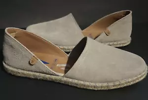 Women’s Size 39 CARMEN VERBENAS Slip On Loafer Gray Suede EUC - Picture 1 of 16
