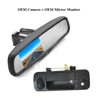 Vardsafe | RearView Backup Camera + Replacement Mirror Monitor For Toyota Tundra - Image 1 of 4