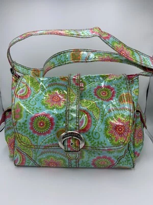 Kalencom Diaper Bag With Inside/Outside Pockets & Adjustable Strap Laminated - Image 1 of 4