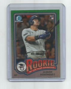 JASSON DOMINGUEZ 2024 BOWMAN CHROME ROOKIE OF THE YEAR FAVORITIES #ROY-6 - Picture 1 of 2
