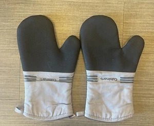 Cuisinart Neoprene Oven Mitt Pair of 2 - Grey and Black - Picture 1 of 2