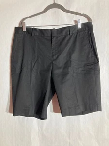 NWT Ralph Lauren Classic Fit  Golf Women's Black Cotton Chino Shorts Size 14 - Picture 1 of 8