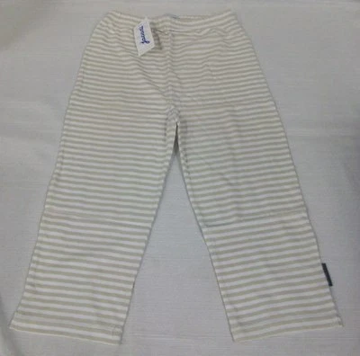 Capris JACADI Niña Tamis8 Beige y Blanco Rayas Talla 6 Años (116cm) NUEVO $53 Foto 1 de 3