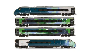 R30444 OO Gauge Hornby Avanti West Coast Class 390 COP26 Livery 4 Car Pack - Picture 1 of 1