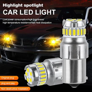 2PCS 157 LED Bulb for Brake Light 2057 2357 7528 BAY15D LED Bulbs for Tail Light - Picture 1 of 16