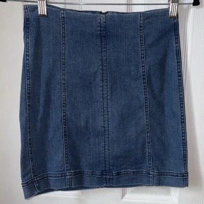 Minifalda vaquera vintage Mudd azul juniors talla 3 elástica grunge años 90 Y2K Foto 1 de 4