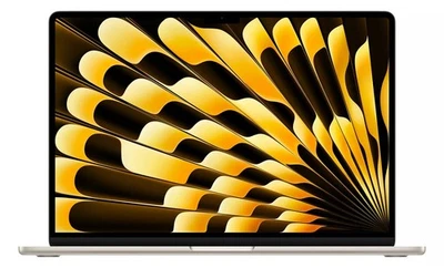 Apple MacBook Air 2024 Laptop 15.3" Apple M3 8GB 256GB Starlight MRYR3B/A - Image 1 of 4