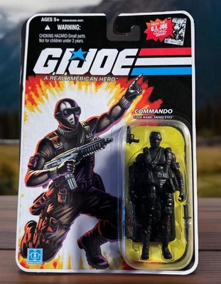 G.I. JOE Comic Series COMANDO “SNAKE EYES” NUEVO EN TARJETA 2008 👀 Foto 1 de 4
