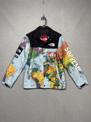 2014 Supreme x The North Face Atlas World Map Expedition Coaches Jacket - Image 1 of 4