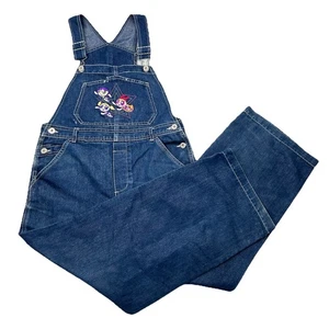 Vintage Y2K Powerpuff Mädchen Denim Overall XL 14/16 Mädchen Skater Cartoon - Bild 1 von 19