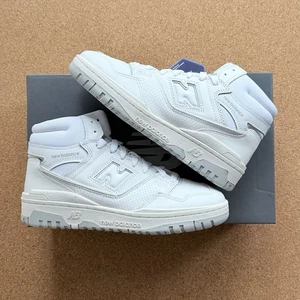 UK 5 - New Balance BB650R - Triple White - Picture 1 of 7