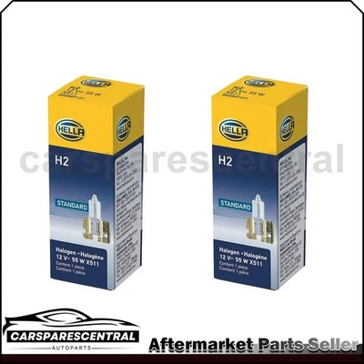 Front Fog Light Bulb 2x For Jaguar XJ6 3.6L 1988-1989 Foto 1 de 4