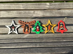 5x Weihnachtsbaum Anhänger Lego Minifiguren l Weihnachtsschmuck - Zdjęcie 1 z 24
