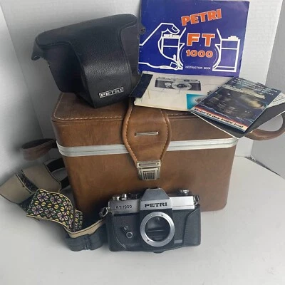 Cámara Petri FT 1000 35mm DE COLECCIÓN con accesorios y lente/luz Carena -SIN PROBAR Foto 1 de 4