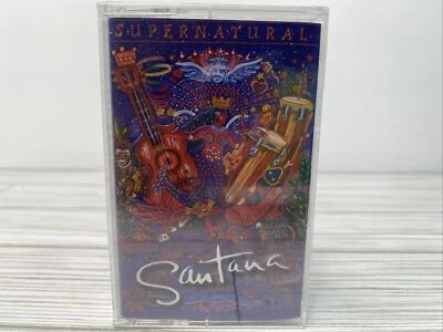 Santana Cassette Supernatural, Arista 1999 - Corazon Espinado Ft Mana - Sealed - Image 1 of 4