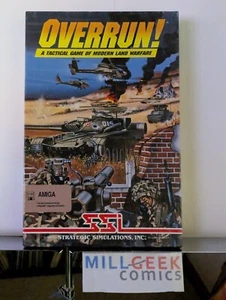 Overrun! (Amiga 3.5") Big Box All Manuals NO DISKS -JD - Picture 1 of 4