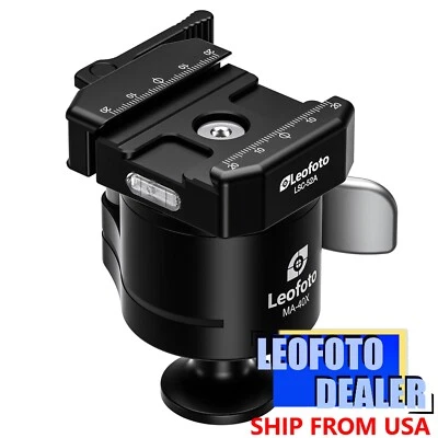 Leofoto MA-40X Outdoors Lever-Release Rapid Lock Ball Head - MA-40X | Arca - Image 1 of 4