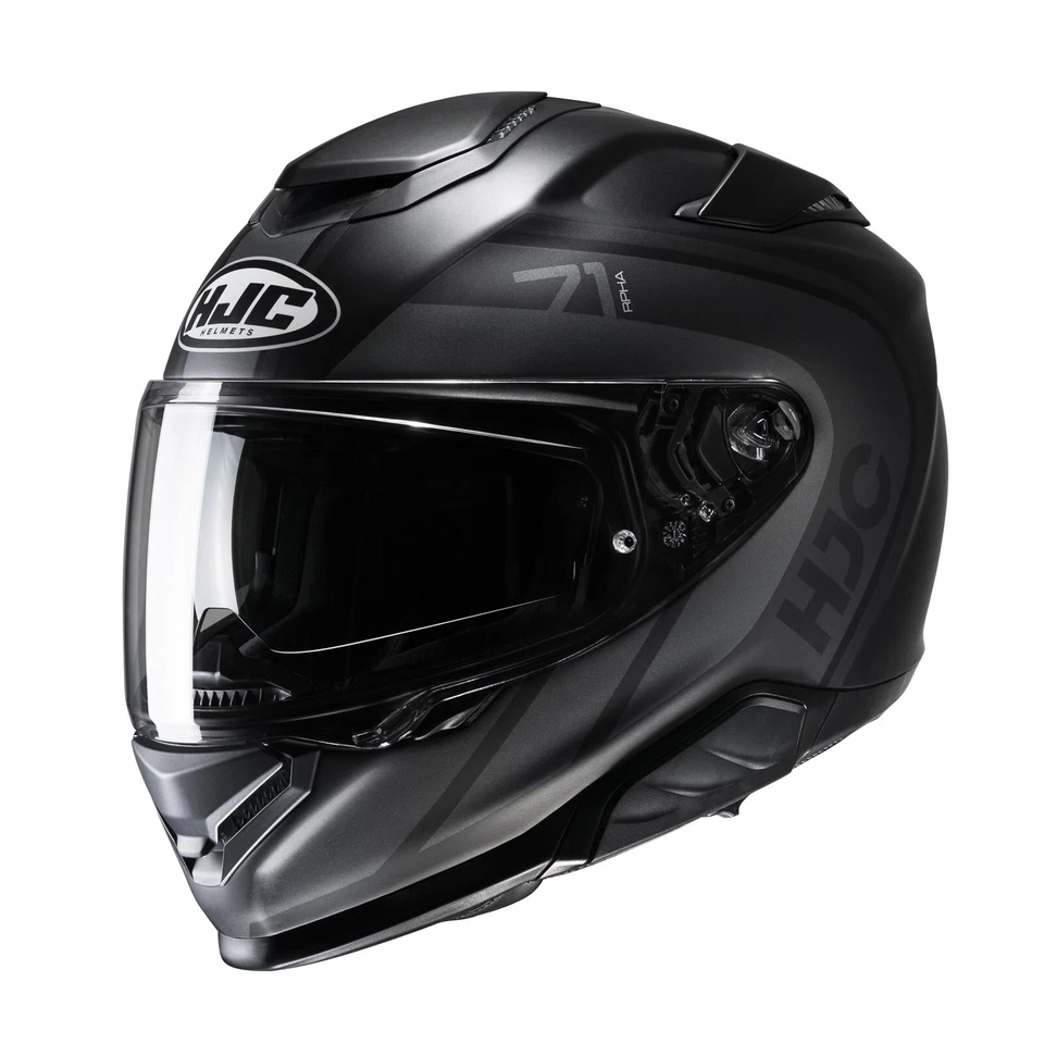 Motorrad HJC RPHA 71 Mapos MC5SF Integralhelm (schwarzmatt/grau) Gr: M (57) - Bild 1 von 1