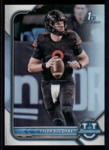 2022 Bowman University Chrome Refractors #53 Tyler Van Dyke - Picture 1 of 2