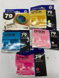 NEW Epson79 Ink Cartridges Lot 5 FREE SHIPPING - Picture 1 of 6