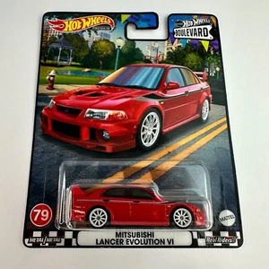 Hot Wheels Boulevard Mitsubishi Lancer Evolution VI #79 - Picture 1 of 5