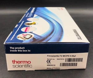 Thermo Scientific 4662010 Finnpipette F2 5-50µL 8Ch Multichannel Pipette - Picture 1 of 9