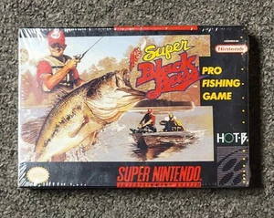 Super Black Bass *SEALED* SNES Super Nintendo 1992 BRAND NEW - Picture 1 of 2