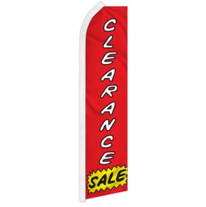 Clearance Sale Swooper Flutter Advertising Feather Flag Clearance Sale Flag - Picture 1 of 2