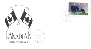 Canada #1527b Historic Land Vehicle Brand New 1994 Special Event Cachet - Picture 1 of 2