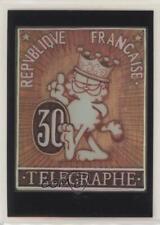 1995 Krome Stamps of the World Holochrome Garfield France Vive Le Cat! #78 1u6