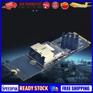 M.2 NVME To Mini SAS SFF-8087 Expansion Card Convenient Hard Disk Adapter Card A - Afbeelding 1 van 17