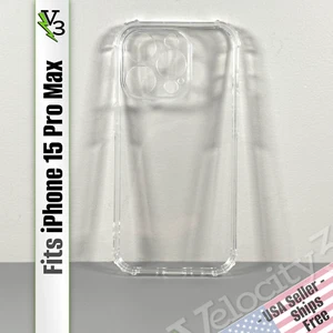 Case for iPhone 15 Pro Max - Basic Clear | Slim & Flexible | Minimalist - Fitted - Picture 1 of 17