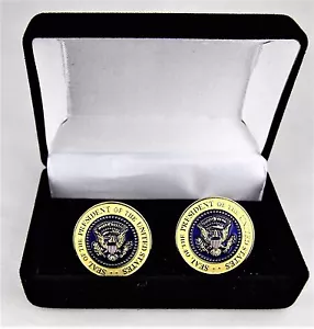 Donald Trump Presidential Manschettenknöpfe 45. POTUS Presidential Cuff Links - Bild 1 von 3