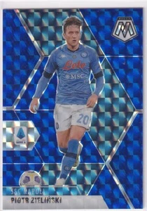Panini Mosaic 2020-21 Serie A No. 80 Piotr Zielinski Blue Mosaic Prizm 55/99 - Bild 1 von 2