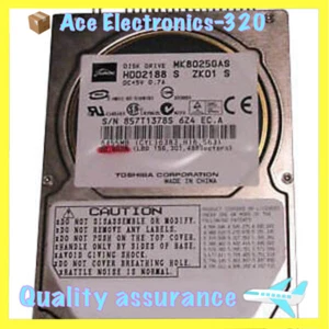 MK8025GAS 10pcs TOSHIBA 80 GB 2.5" 4200 RPM 8 MB PATA Hard Disk Drive HDD - Picture 1 of 1