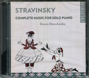 Oxana Shevchenko Stravinsky Complete Music for Solo Piano CD NEW