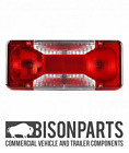 *FITS FIAT DOBLO CHASSIS CAB REAR TAIL LIGHT LAMP PASSENGER SIDE LH BP90-003