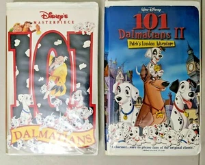 101 dalmations 1 & 2 VHS Walt Disney - Picture 1 of 3