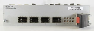 Nokia 1000BaseSX NIF4580FRU 74030-0568 Quad Gigabit Ethernet Fiber Module - Picture 1 of 11