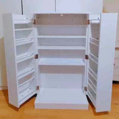 Kitchen Unit Free Standing Cupboard Storage Shelf Bathroom Cabinet itzcominghome - Image 1 of 4