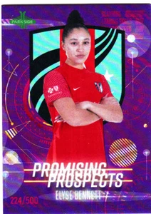 2022 Parkside NWSL Promising Prospect HOBBY ISSUE ONLY #12 ELYSE BENNETT #/500 - Picture 1 of 1