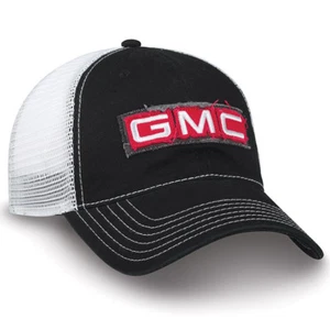 Sombrero de malla blanco y negro GMC - Imagen 1 de 2