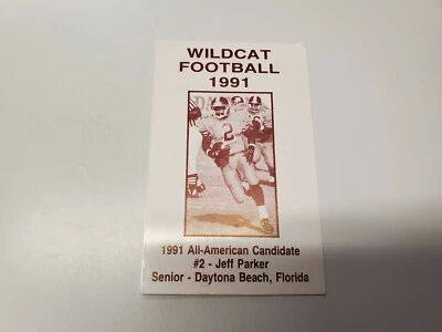 JS15 Bathune-Cookman College 1991 Football Pocket Schedule Card - Texaco - Image 1 of 2