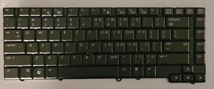 Teclado original para computadora portátil HP Elitebook serie negro EE. UU. 468778-001 - Imagen 1 de 2